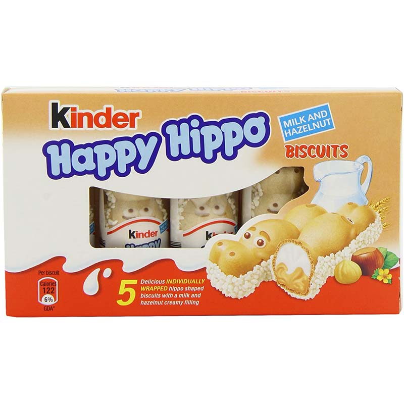 HAPPY HIPPO BISCUIT KINDER  103 GR